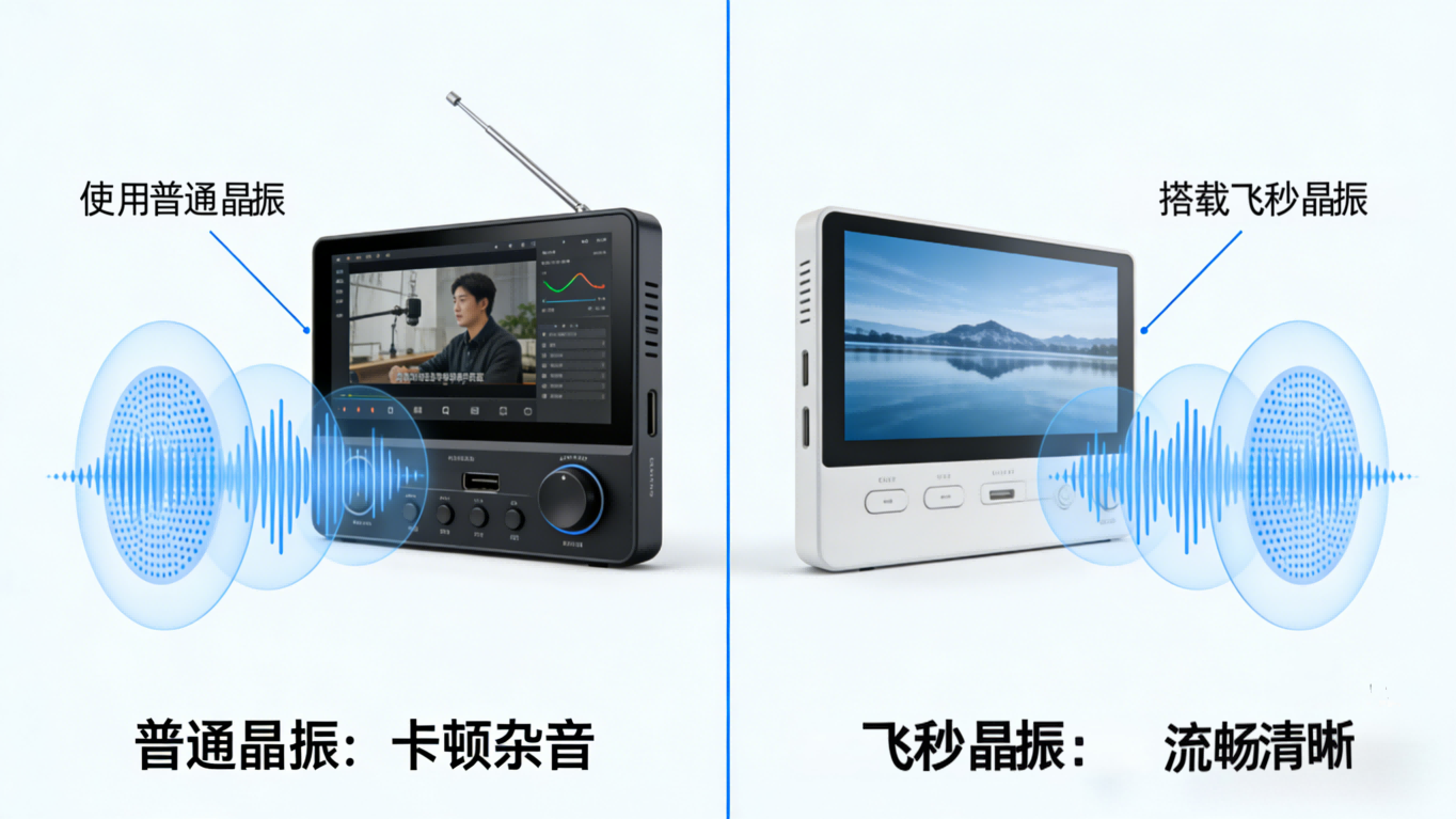 飛秒晶振VS普通晶振對比-SCTF星通時頻